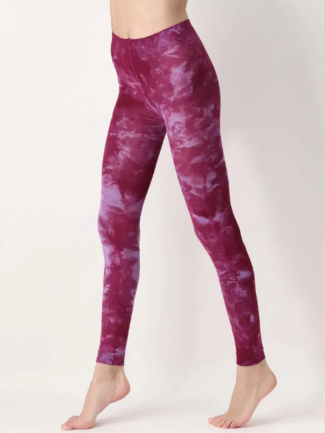 Oroblu All Colors - tie en dye - 50 den - lilac shadow - legging roze