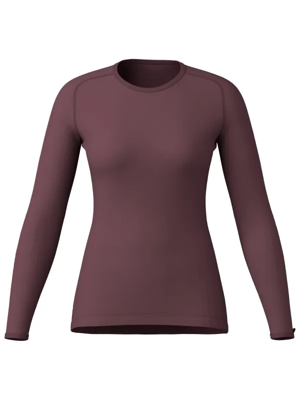 Löffler Transtex Warm shirt lange mouw paars Purper