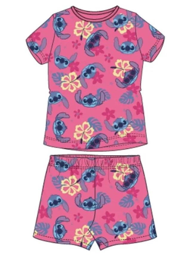 Disney Lilo en Stitch Pyjamaset Roze