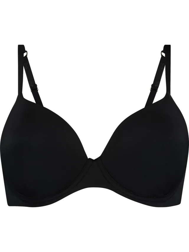 Hunkemöller Dames Lingerie Voorgevormde beugel bh Super Soft - Zwart
