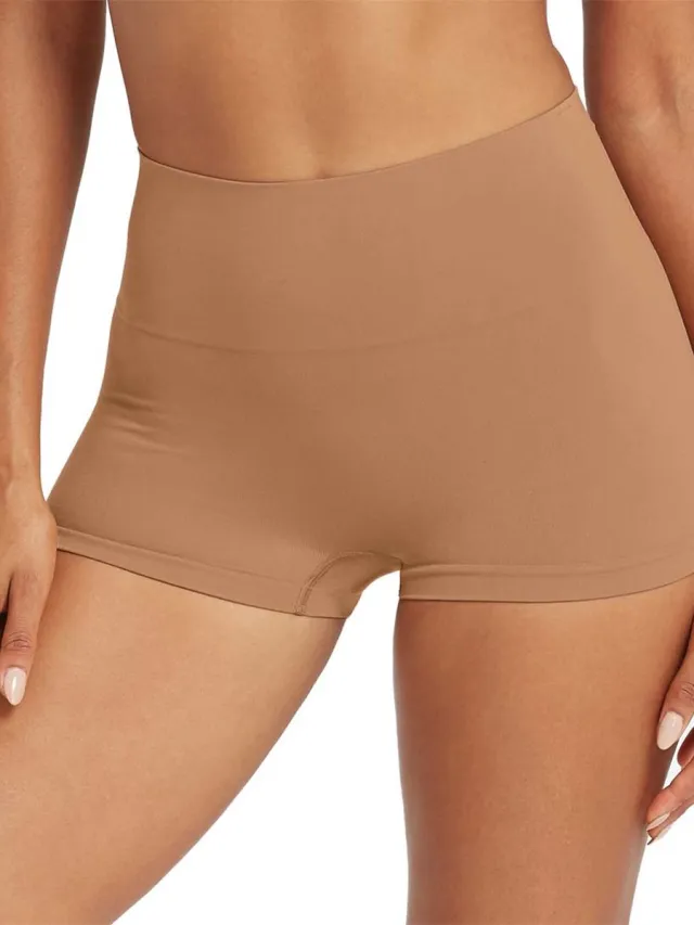 Spanx SPANXshape™ ExtraOrdinary Boyshort - Kleur Dark Nude (Cafe au Lait) Dark Nude (Café au Lait)