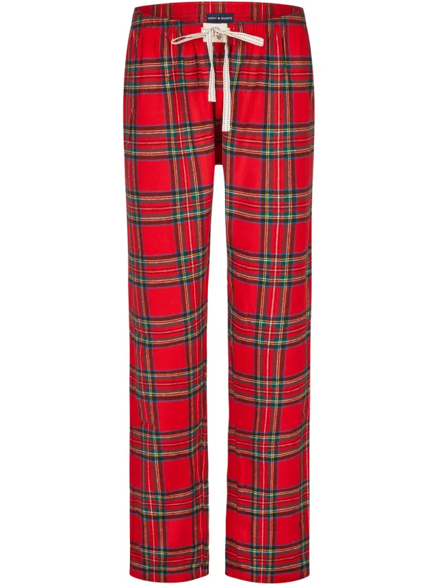 happy shorts Vrouwen Pyjama broek Christmas Rood
