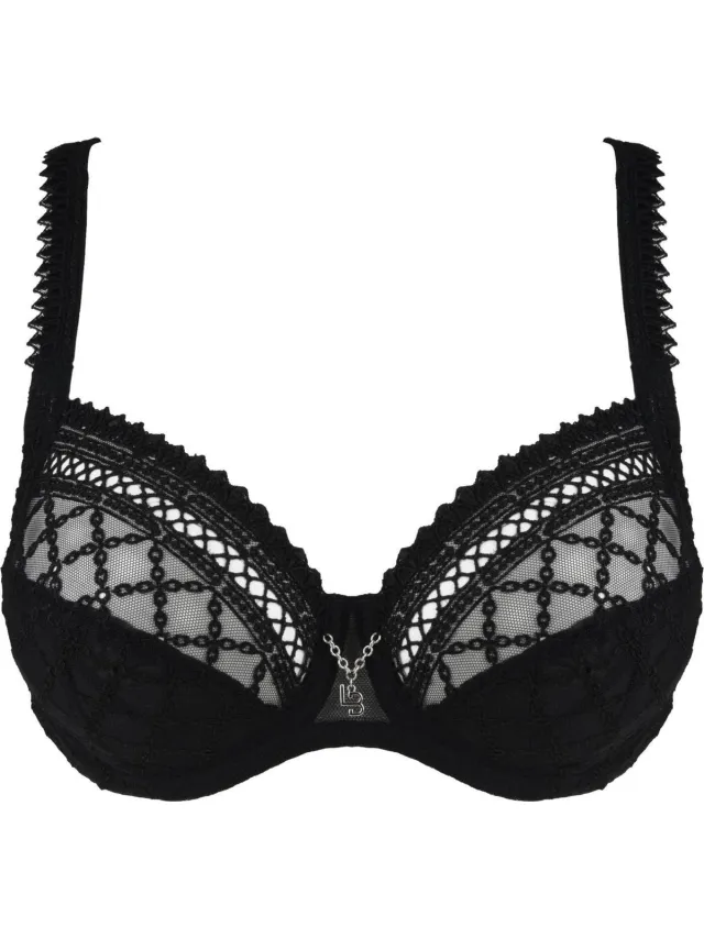 Louisa Bracq Paco Noir Beugel BH - Zwart