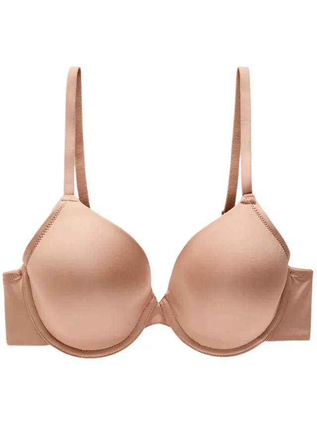 Next Dames - A-E Lichte Vulling Volledige Cup Afvlakkende Ultieme Comfort T-shirt Beha - Huidkleur Praline Nude