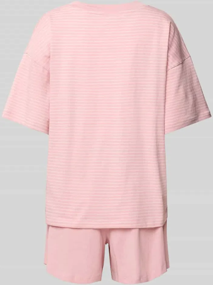 Marc O'Polo Regular fit pyjama van puur katoen roze, foto 2