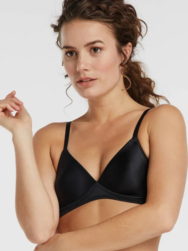 Triumph Soft Sensation voorgevormde bh zonder beugel zwart