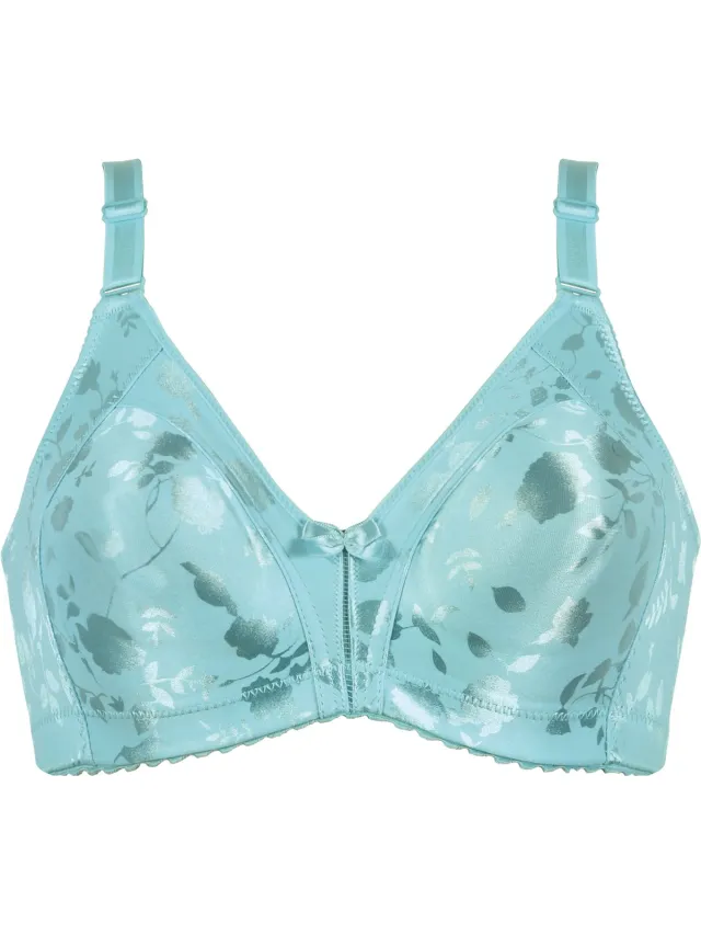 Naturana Minimizer bh met bloemenpatroon - 5363 - Aquamarine