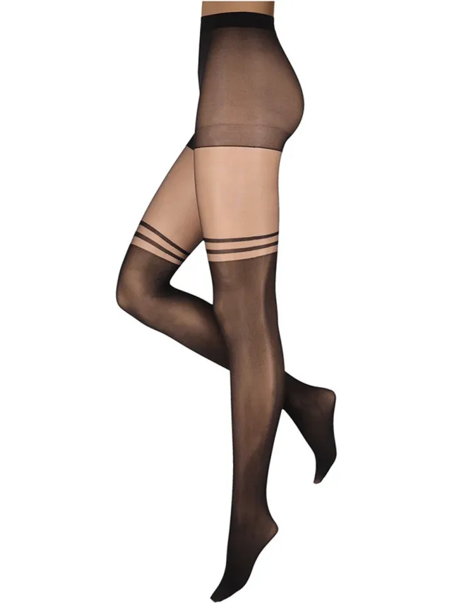 Sarlini Fashion Tight Zwart - 40 Denier