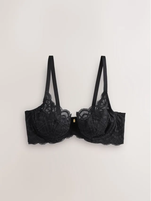 Next Dames - . Kanten beha - Zwart Black
