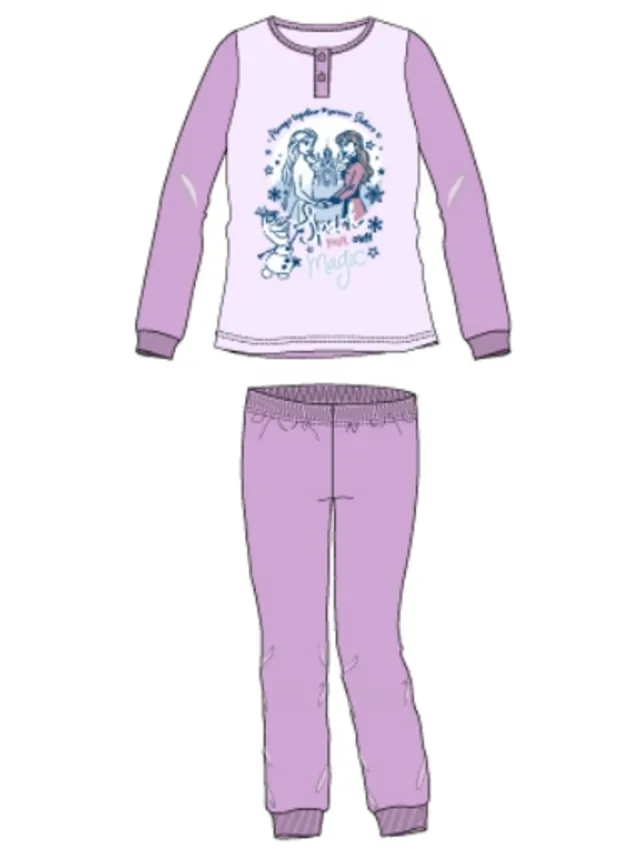 Disney Frozen Frozen Pyjama Paars Katoen