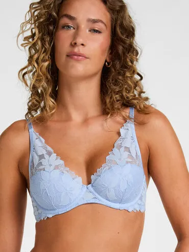 Hunkemöller Voorgevormde beugel bh Ingrid Blauw