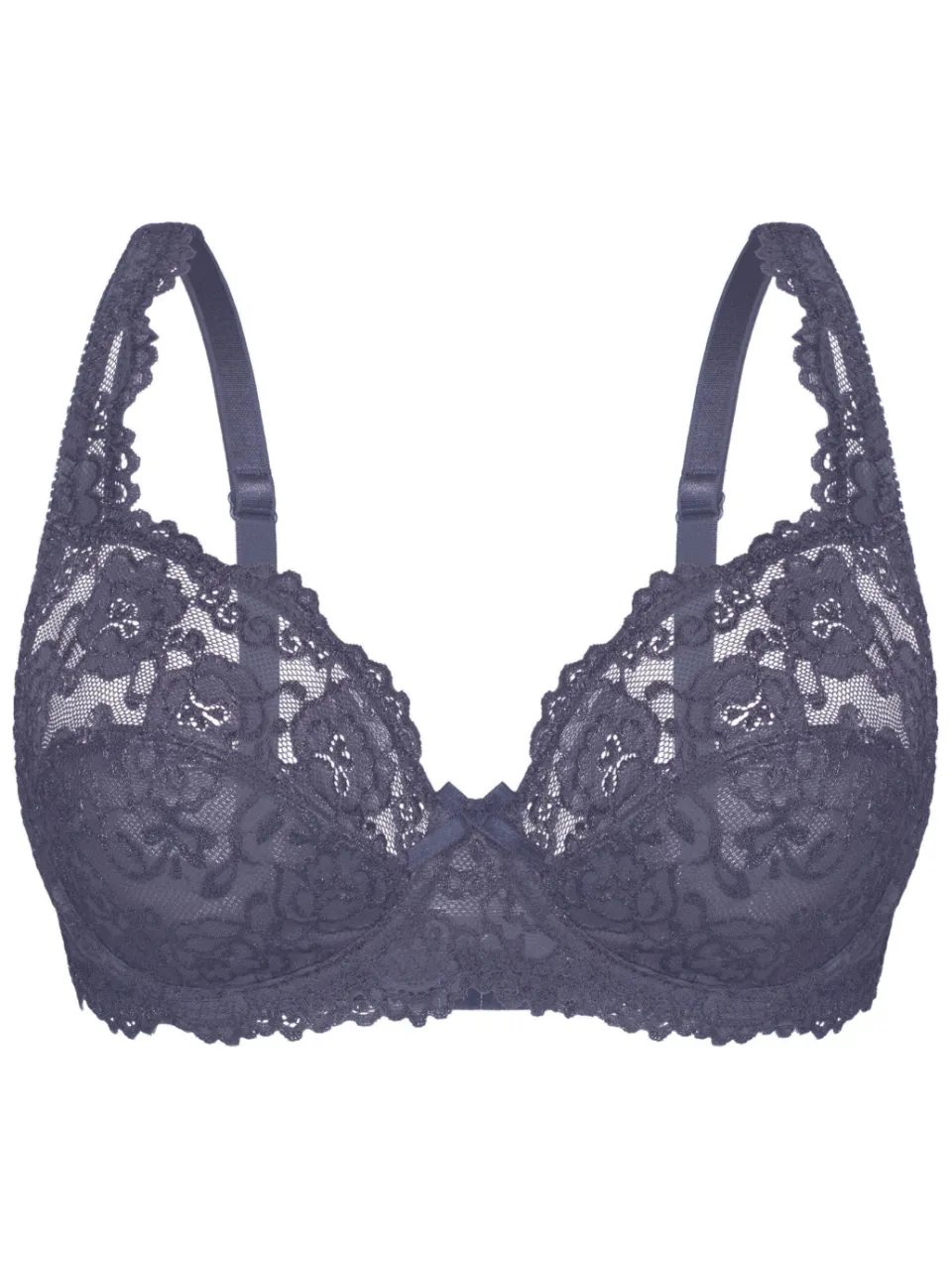 Sassa Mode Classic Lace beugel-bh donkergrijs, foto 2