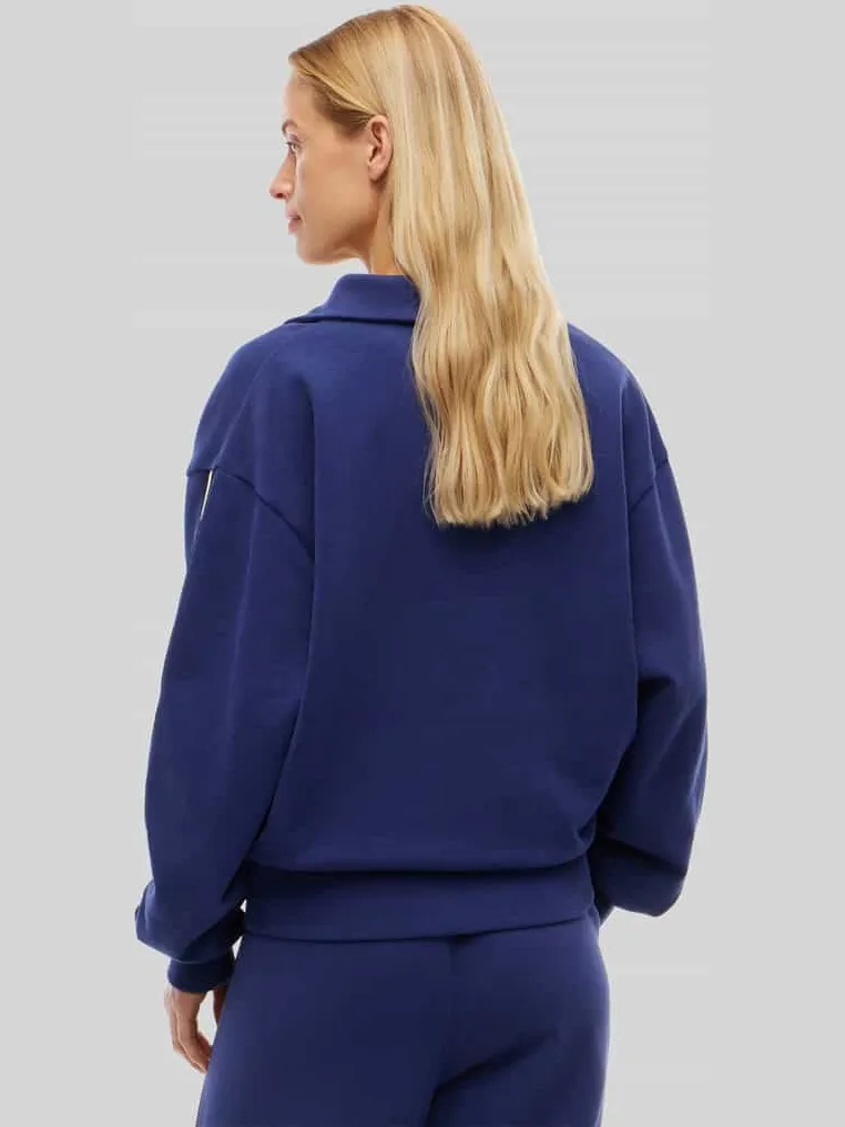 Tommy Hilfiger Regular fit lounge-top van puur katoen blauw, foto 3