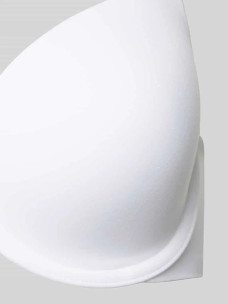 Calvin Klein Beha met cups en verstelbare bandjes, model 'PERFECTLY FIT' wit, foto 3