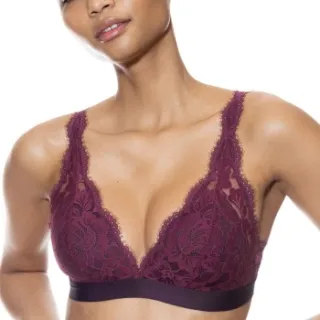 Mey Poetry Vogue Triangle Bra paars Zwart,Roze,Lila