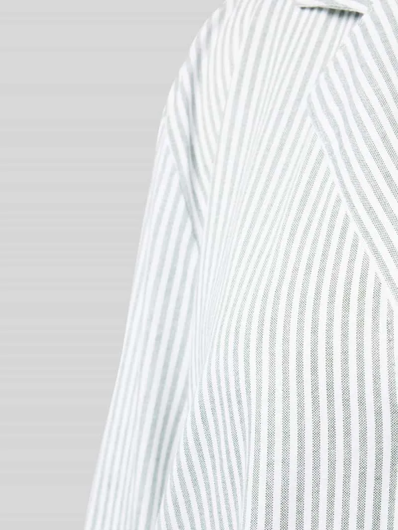 s.Oliver Loose fit pyjamabovendeel van mix van katoen en viscose olijfgroen, foto 3