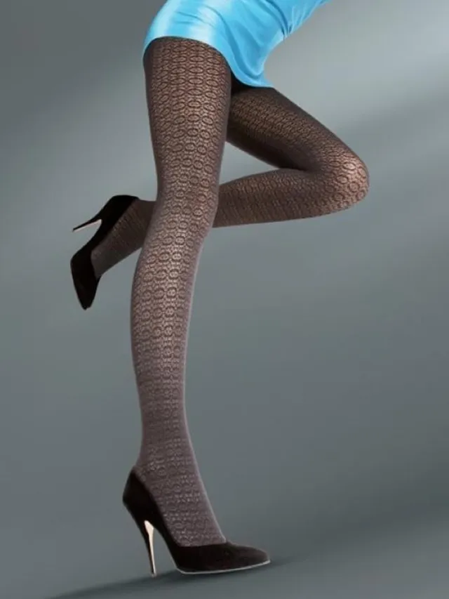 Aristoc Panty - Fashion - Luxueus - Circle Design - Zwart