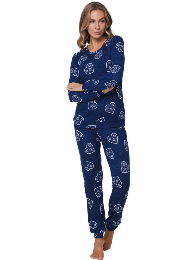 Rebelle Aspen Ski - Pyjama - Soft Touch - Blauw