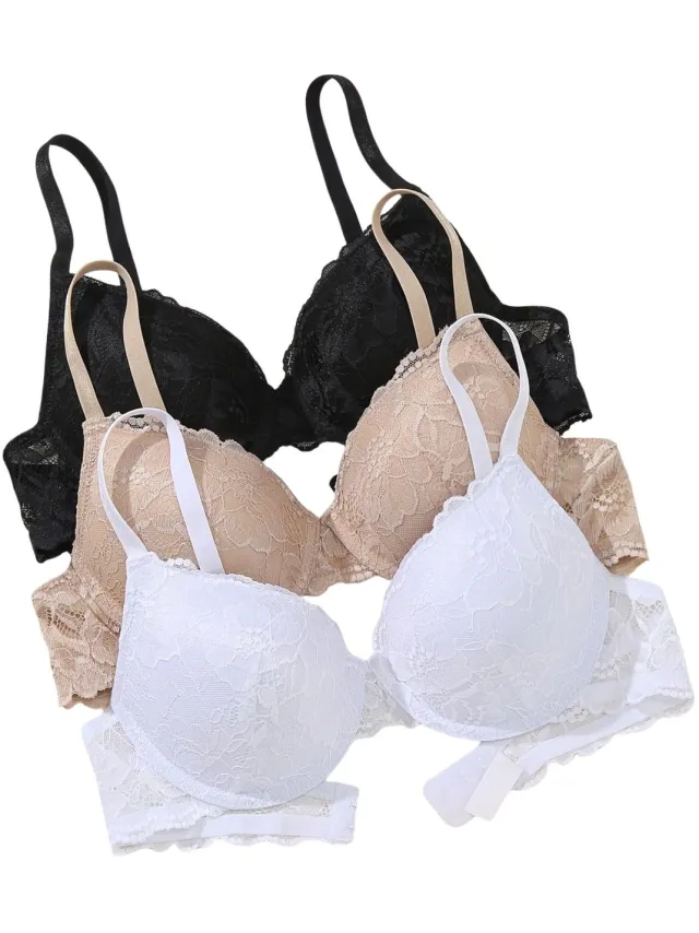 Currero BH Zonder Beugel - Strapless - Zonder Bandjes - Met Voorsluiting - Push-up Bh's - Comfort Beha - Comfortabel - Grote Sluiting - Veelkleurig - Cupmaat