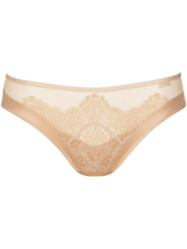 Lisca Diva slip zwart Geel