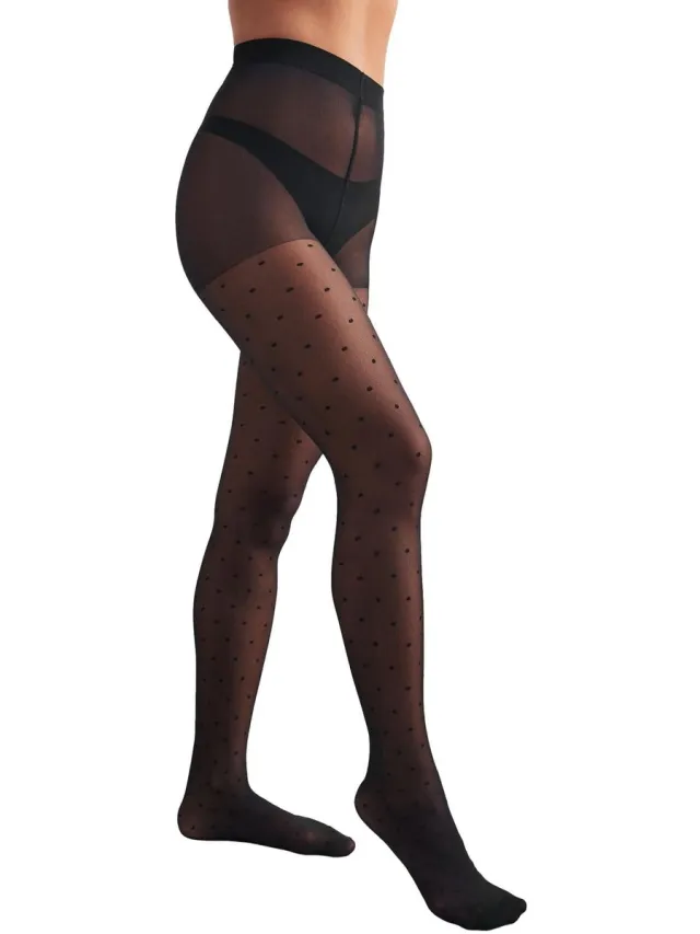 Next Dames - Verpakking met 1 maillot met patroon - Zwart Black Spot
