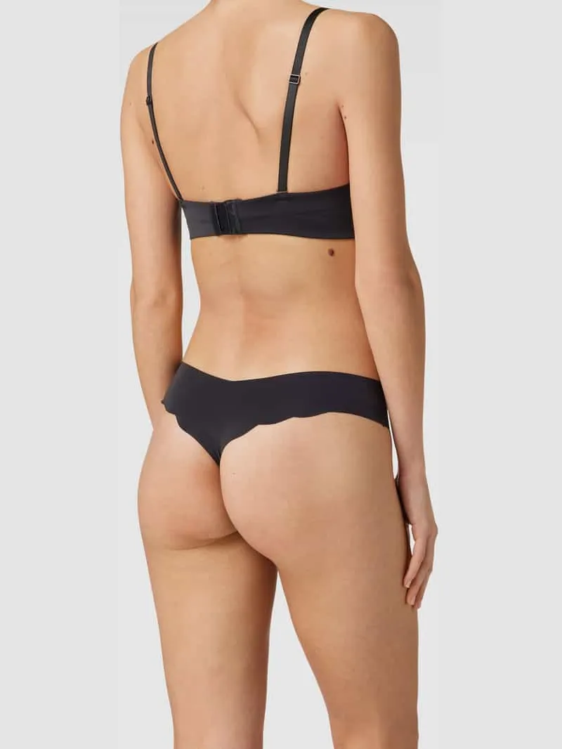 Sloggi Slip in effen design, model 'ZERO MICROFIBRE 2.0' zwart, foto 3