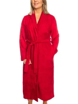 Trofé Trofe Bamboo Robe Long Sleeve Rood,Wit,Zwart,Versch.kleure/Patroon