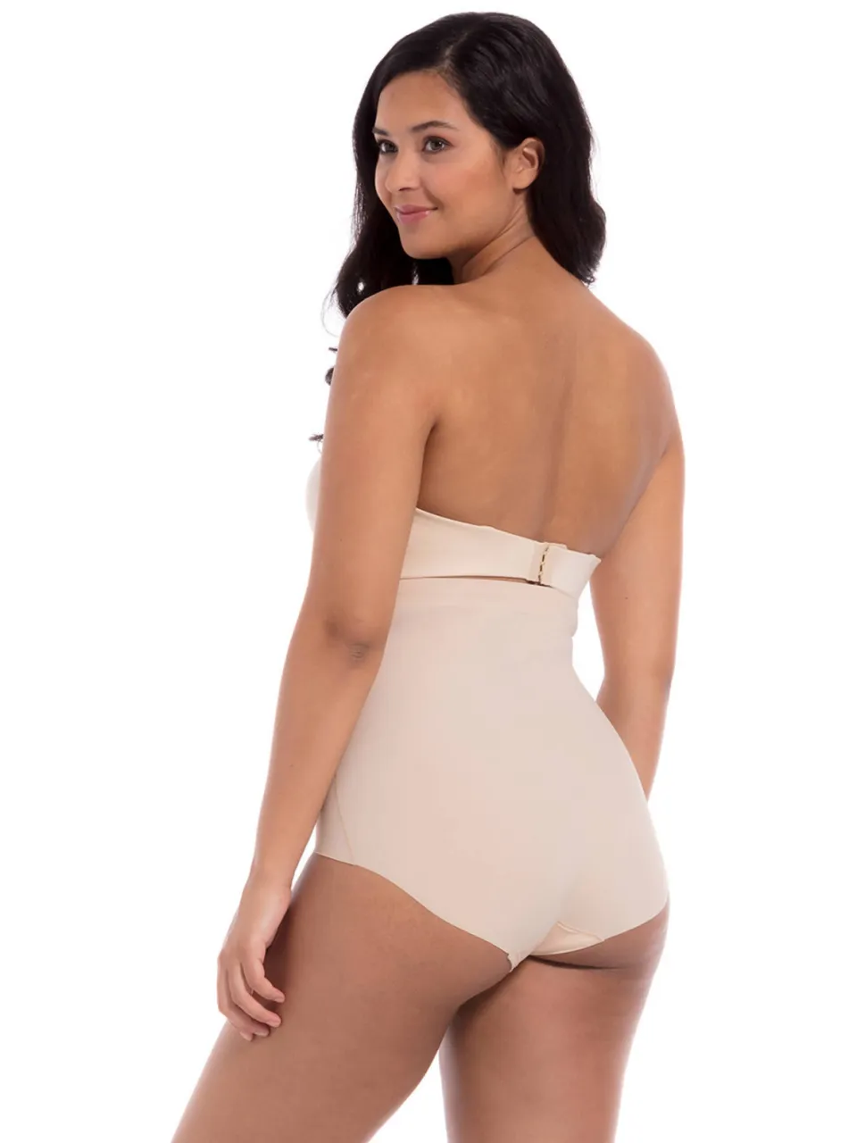 MAGIC Bodyfashion seamless high waist sterk corrigerende slip Maxi Sexy Hi lichtbeige beige, foto 4
