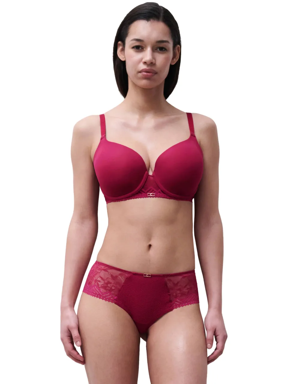 Chantelle Origins voorgevormde T-shirt-bh lichtroze Fuchsia