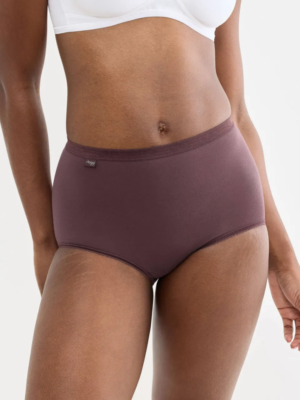 Sloggi Basic+ maxislip set van 4 bordeaux, foto 5