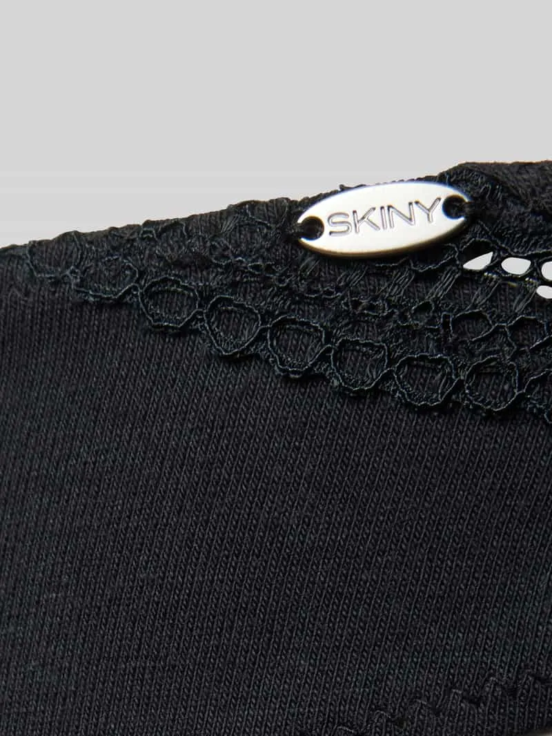 SKINY Slip met labeldetail zwart, foto 3