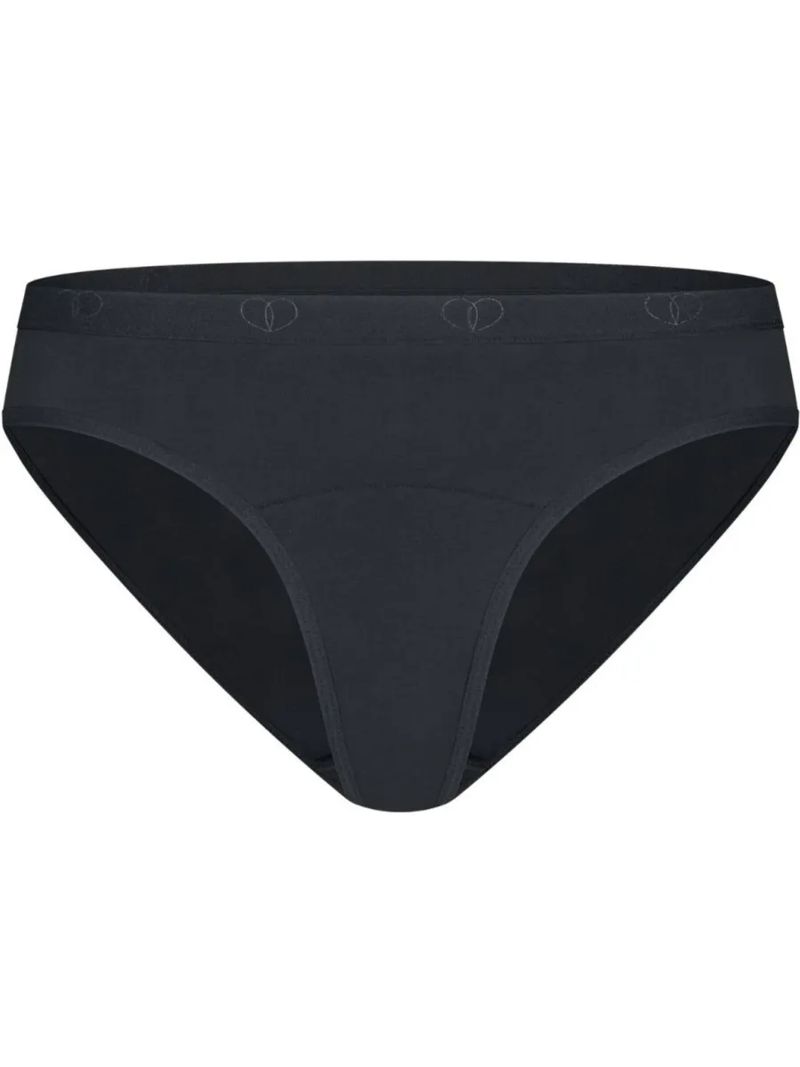 Moodies Undies medium absorberende menstruatieslip zwart, foto 2