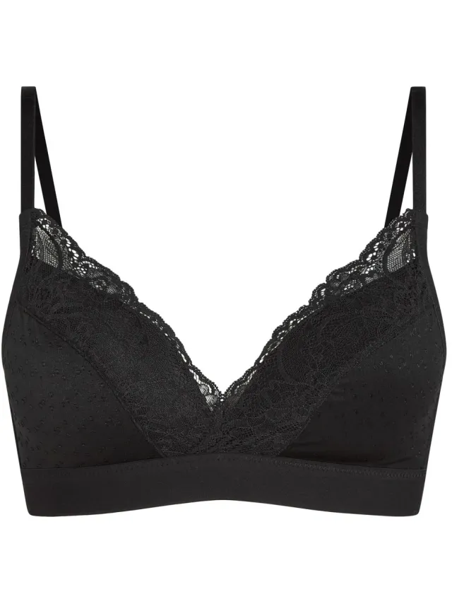 Hunkemöller Sophie Dames Voorgevormde Bh zonder beugel Zwart