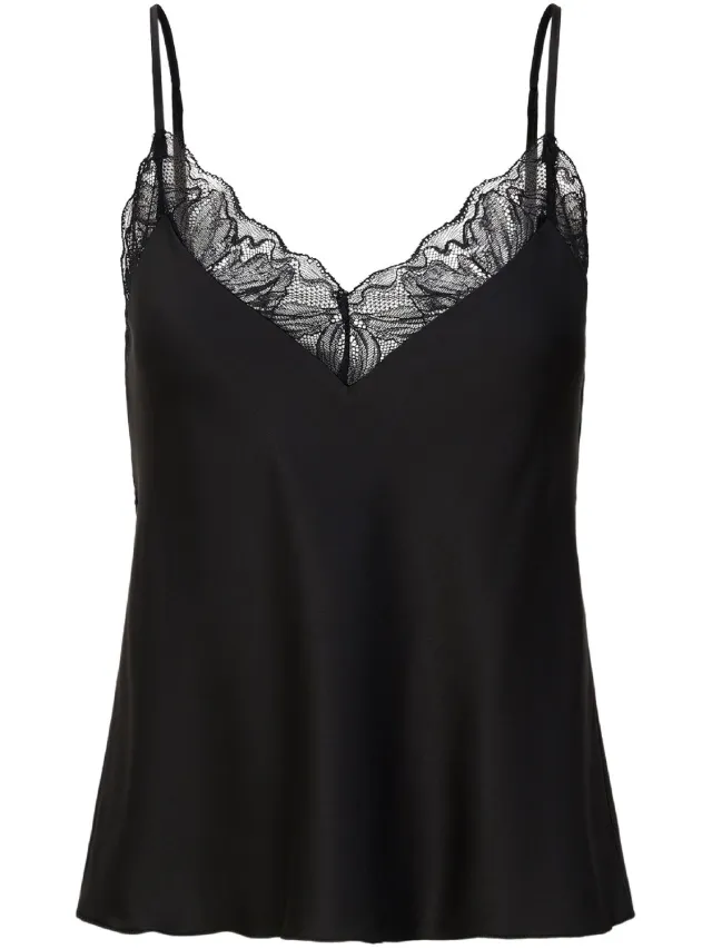 LingaDore Spaghetti Top Zwart