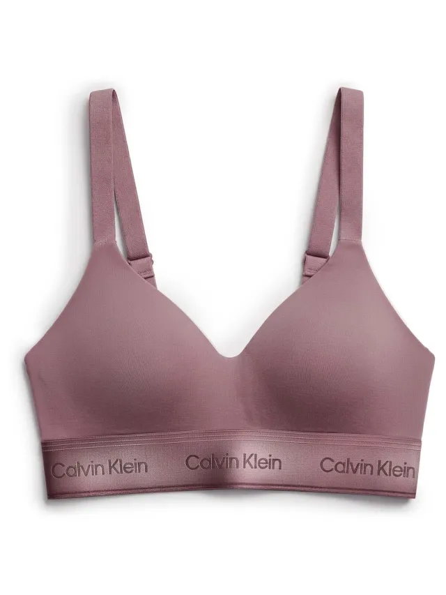 Calvin Klein Jeans lift bralette zebraprint zwart-wit Violet