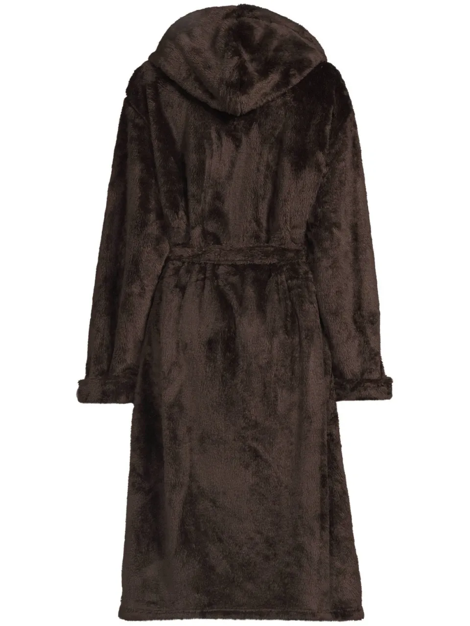 Dreamcovers fleece badjas - donkerbruin, foto 3
