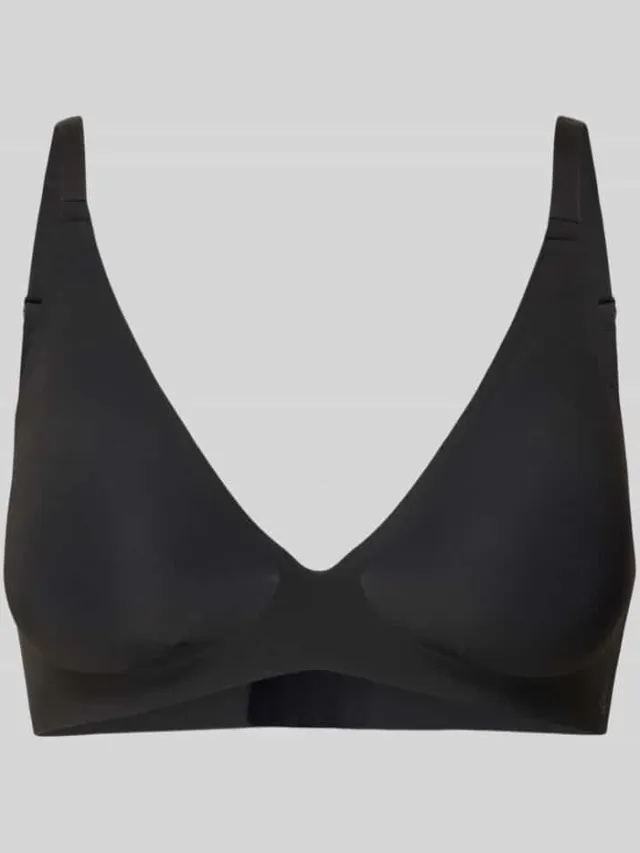 Sloggi Bralette met push up-effect serie 'Zero Feel' Zwart