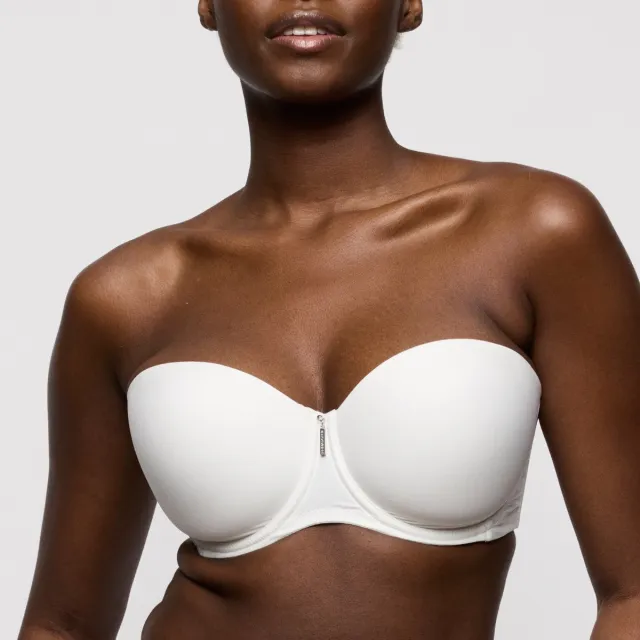 PrimaDonna Twist Twixie Strapless Voorgevormde Beugel Bh 0242538 Natural - maat EU 80F / FR Ivoor