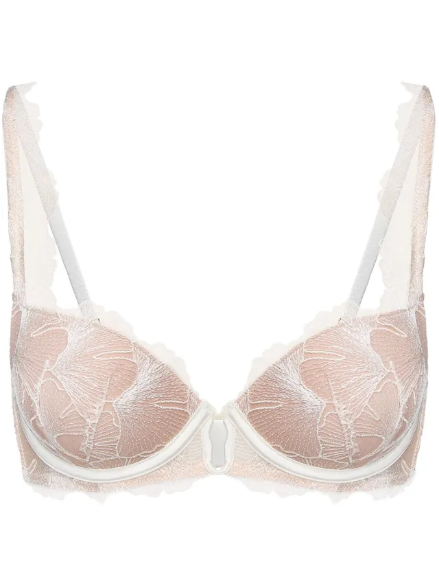 ESOTIQ Cecylia - Push-upbeha - Zandbeige - Kanten afwerking - Met beugel