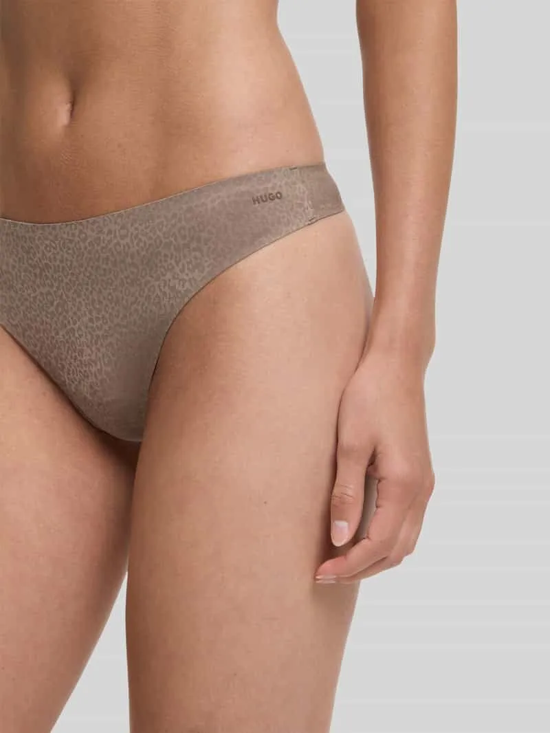 Hugo String met elastische band beige, foto 4