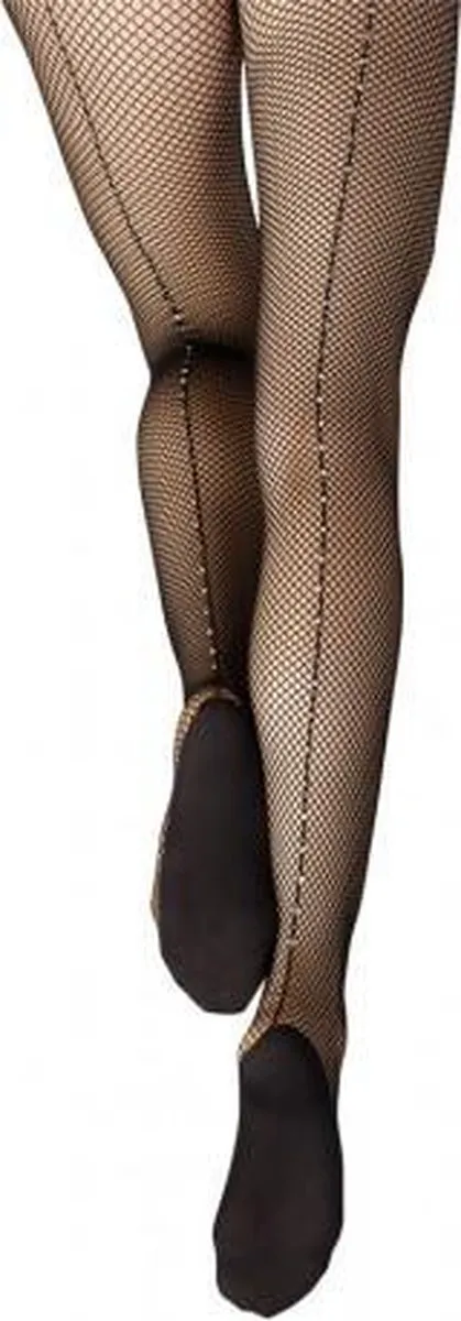 Capezio Professional Fishnet met Kristallen - Small/Medium - Zwart