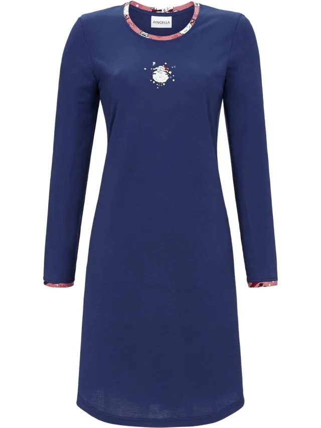 Ringella nachtkleed-4511018-38 Blauw