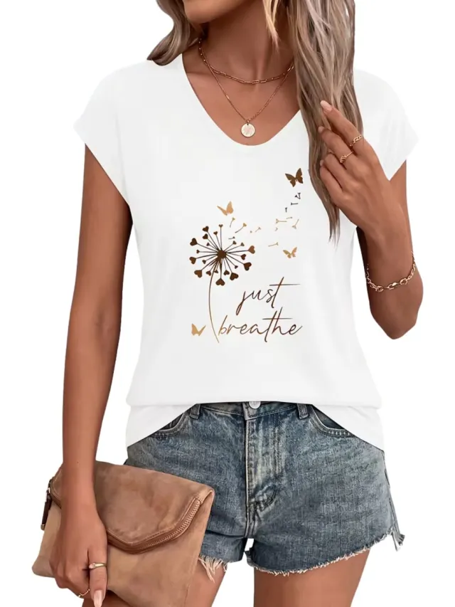 Currero Topje Dames - Top Kleding - Shirt - Blouse - Kort - Volwassen - Wit