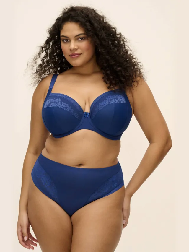 Elomi Nerina maxislip donkerblauw