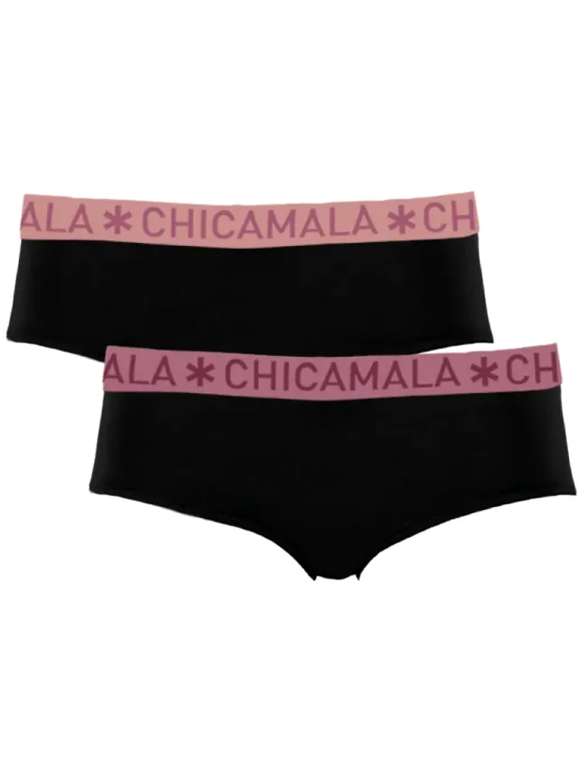 slip 2-pack roze en mauve
