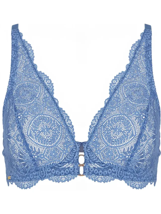 Selmark Dames triangel bh Selmark Matilda blauw