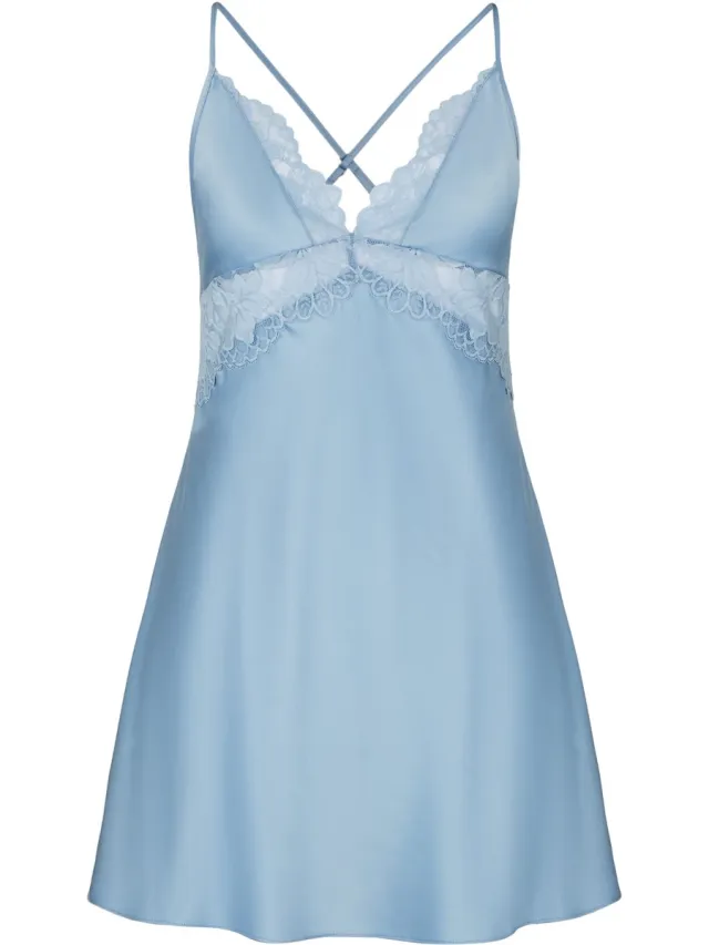 Hunkemöller Slipdress Viktoria Blauw