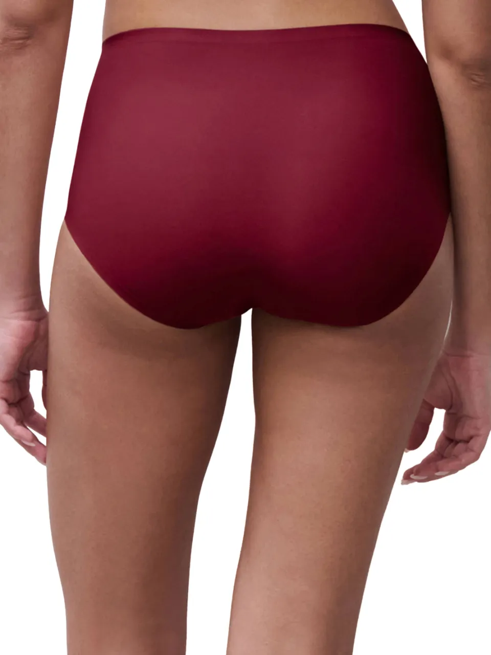 Chantelle Soft Stretch seamless maxislip donkerrood, foto 5