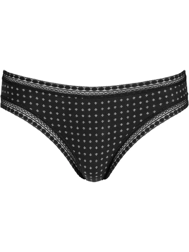 Brazilian slip zwart