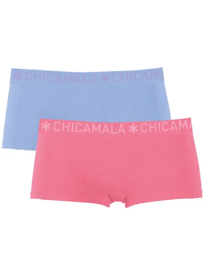 Muchachomalo Dames 2-pack boxershorts roze, foto 2